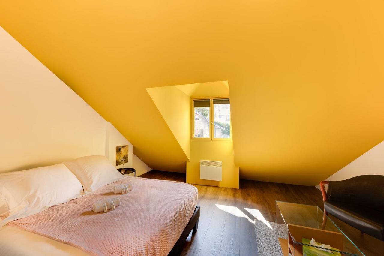 Le Balcon Du Chateau - Aprtement 75 Square Meter In The Annecy Center Exterior foto
